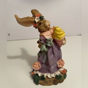 Girl Bunny holding ice cream